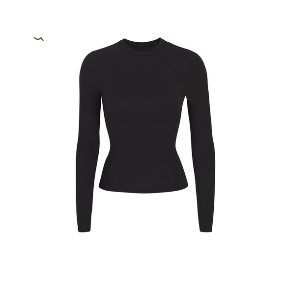 SOLD 2 cotton jersey long sleeve from SKIMS - Picture 1 of 6